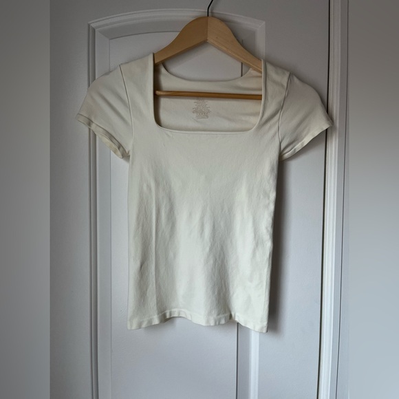 Like New Free People Clean Lines Sunfade Baby Tee - Picture 2 of 4